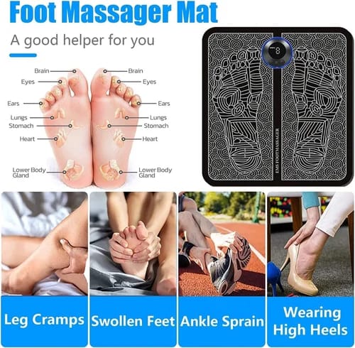 Mini Butterflly Foot Massager Electric Foot Massage Pad